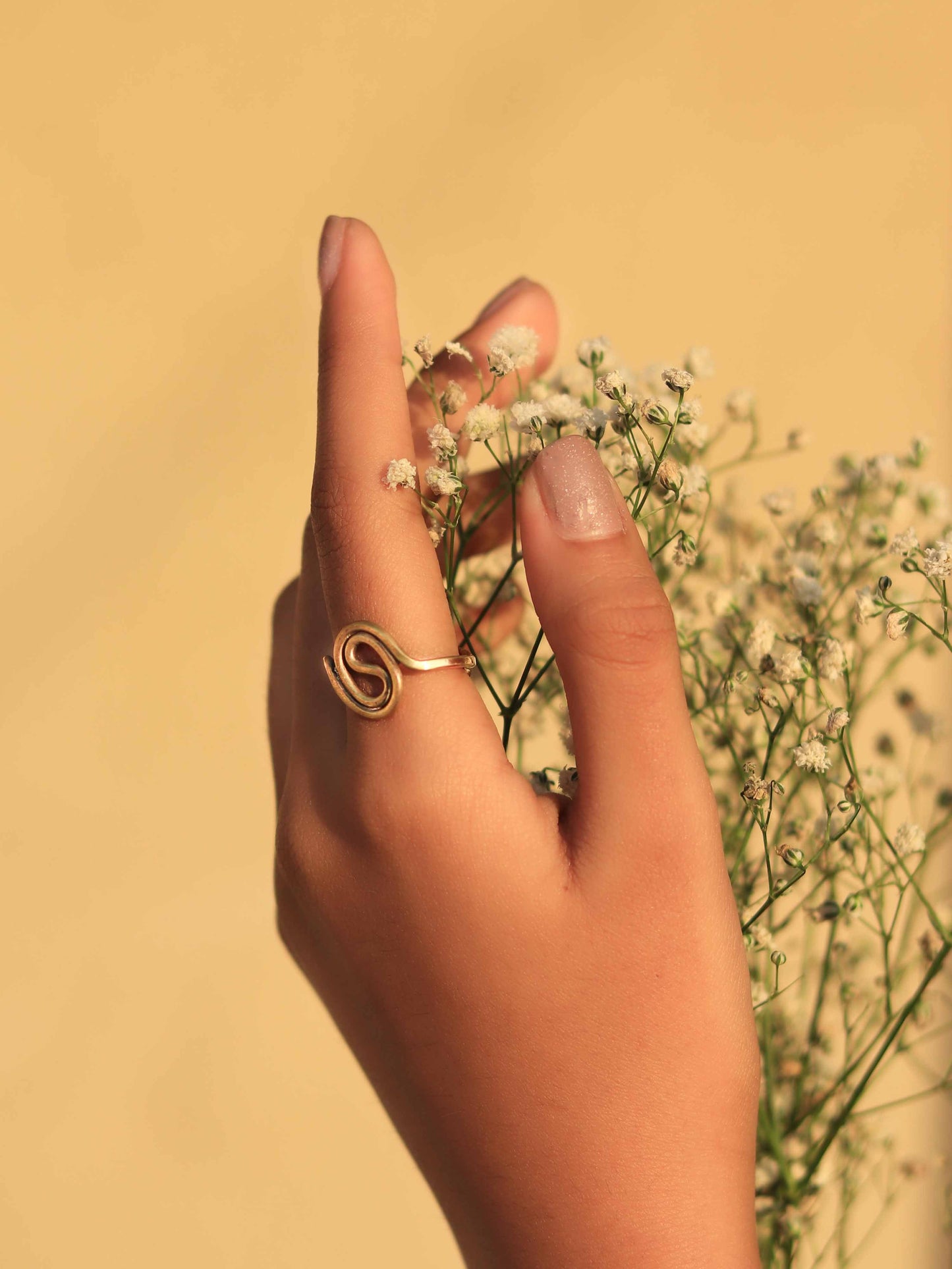 Coil Spiral Ring